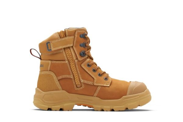 Picture of BLUNDSTONE ROTOFLEX MAX ZIP SIDE STEEL TOE SAFETY BOOT 9090